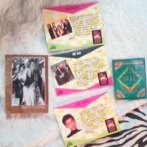 Music Band Trading Cards Set